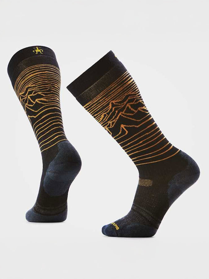 Smartwool Snow x Arbor Full Cusion Iguchi Otc Socks | BLACK (001)