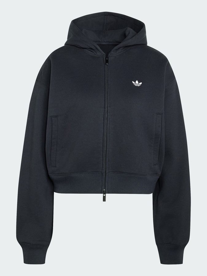 Adidas Essentials Fleece Zip Hoodie Fall 2026 | BLACK