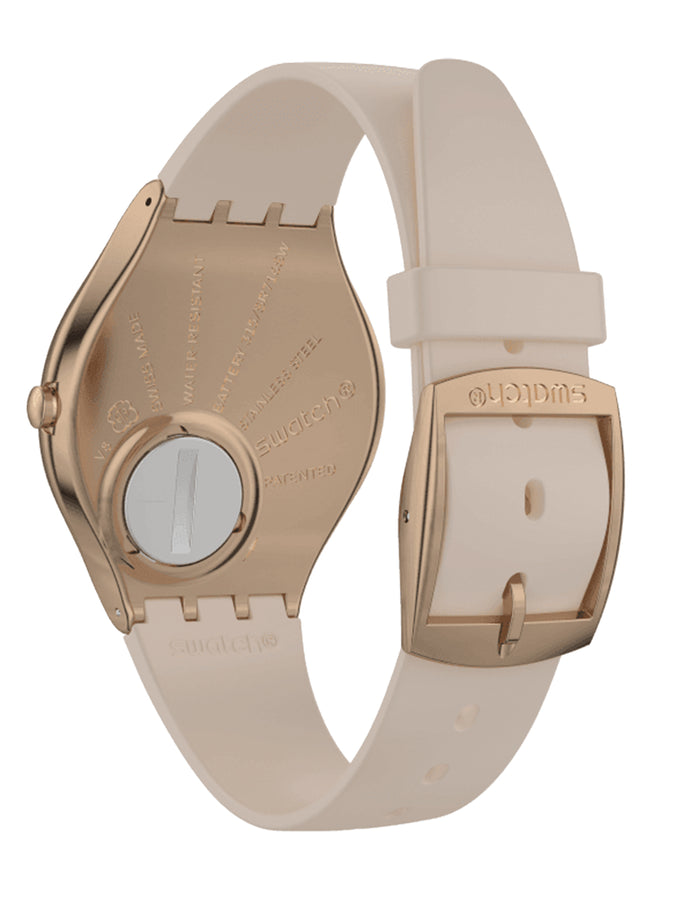 Swatch Skinrosee Watch | TAN/ROSE GOLD