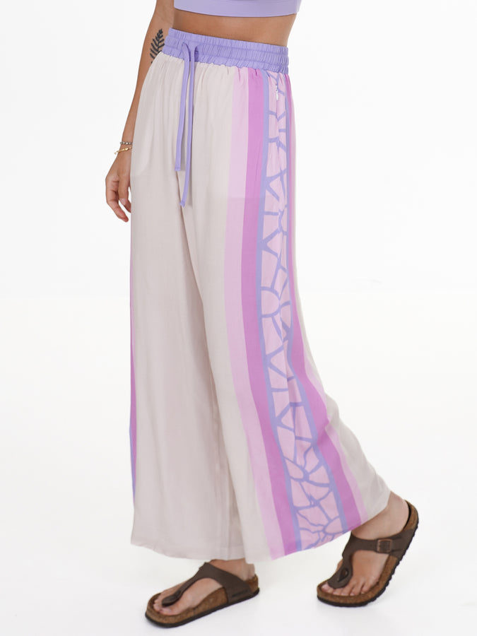 Notice The Reckless Good Salt Daze Boho Pants Summer 2026 | ECRU/PINK/CORAL/PURPLE