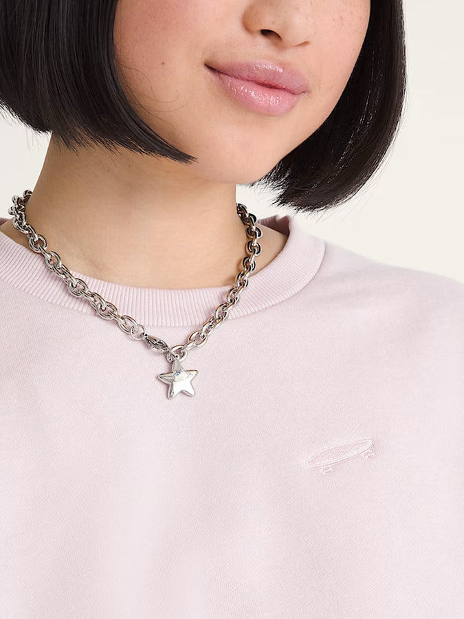 Vans Salton Crewneck Sweatshirt Fall 2026 | PALE PETAL (H8H)