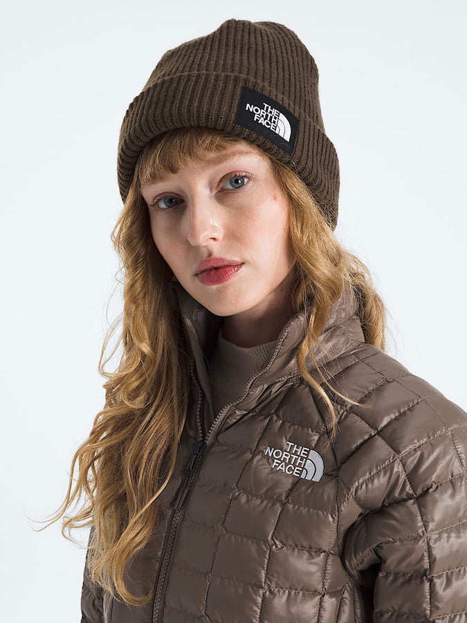 The North Face Salty Lined Beanie | SMOKEY BROWN (1OI)