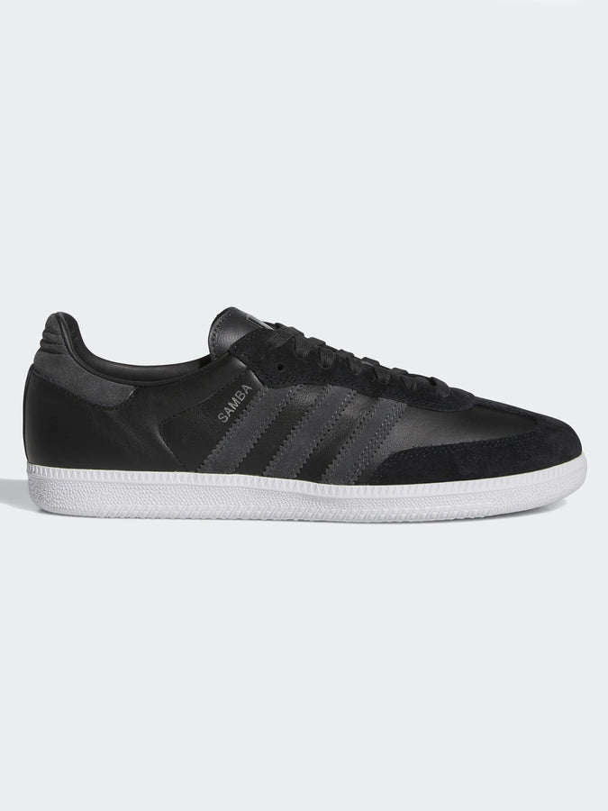 Adidas Fall 2023 Samba ADV Core Black/Carbon/Silver Shoes | CORE BLACK/CARBON/SILVER