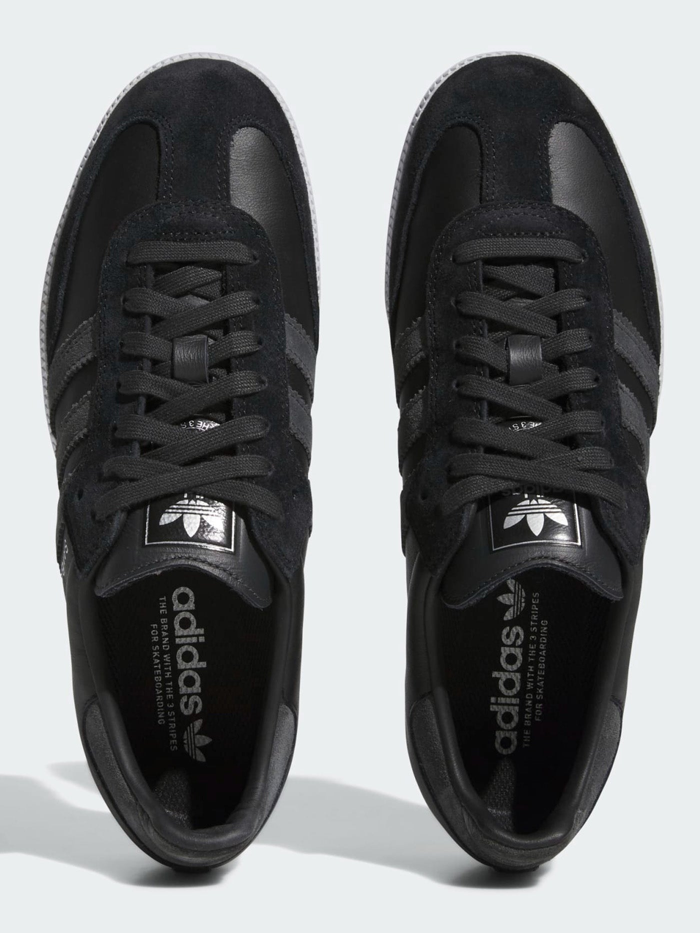 Adidas Fall 2023 Samba ADV Core Black/Carbon/Silver Shoes