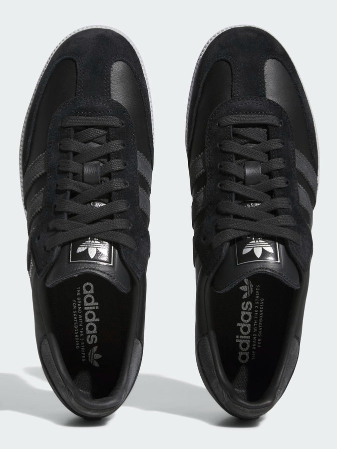 Adidas Fall 2023 Samba ADV Core Black/Carbon/Silver Shoes | CORE BLACK/CARBON/SILVER