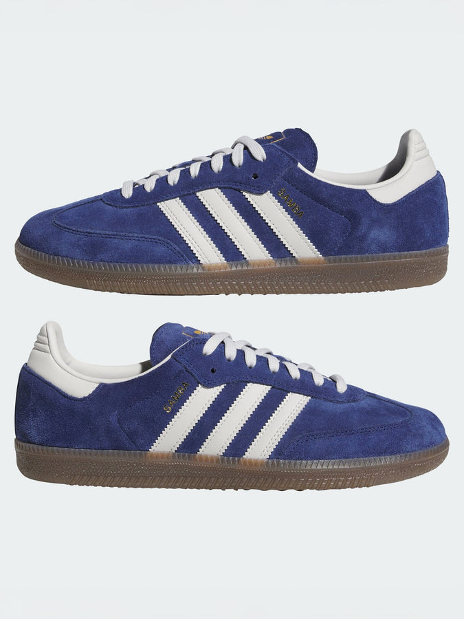 Adidas Samba ADV Dark Blue/Grey One/Gum Shoes Fall 2025 | DARK BLUE/GREY ONE/GUM