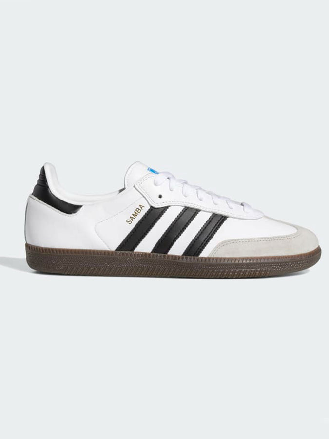 Adidas Samba ADV White/Core Black/Gum5 Shoes | WHITE/CORE BLACK/GUM 5
