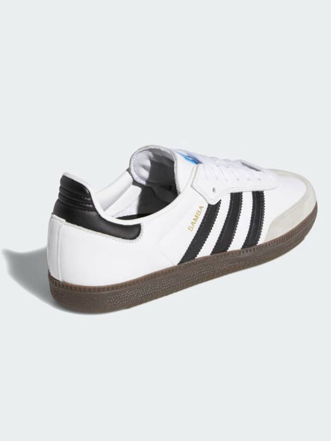 Adidas Samba ADV White/Core Black/Gum5 Shoes | WHITE/CORE BLACK/GUM 5