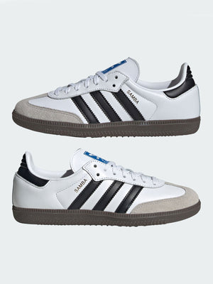 Adidas Samba OG White/Black/Gum 5 Shoes