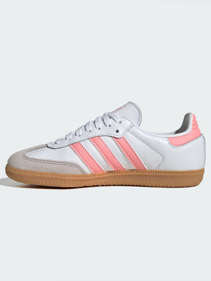 Adidas Samba OG White/Semi Pink Spark/Gum3 Shoes Spring 2025