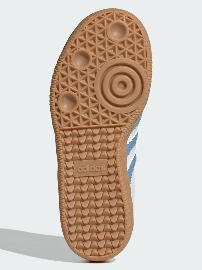 Adidas Samba OG White/Ash Blue/Gum Shoes Fall 2025 | WHITE/ASH BLUE/GUM