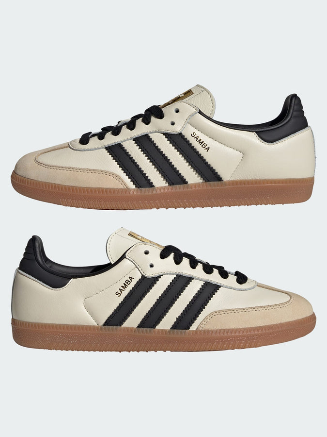 Adidas Samba Og Cream White/Core Black/Sand Strata Shoes | CREAM WHITE/BLACK/SAND STRATA