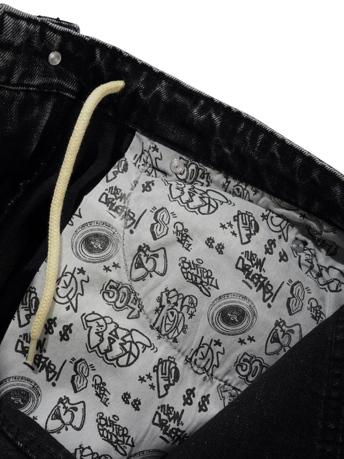 Butter Goods Santosuosso Stonewash Black Jeans Spring 2026 | STONEWASH BLACK