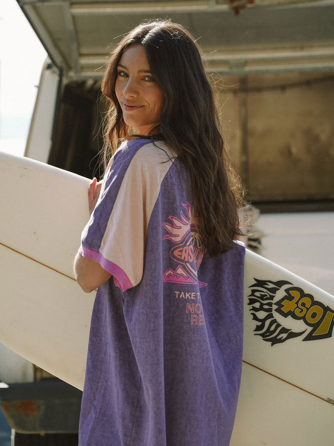 Scenic Route Raglan Oversized T-Shirt