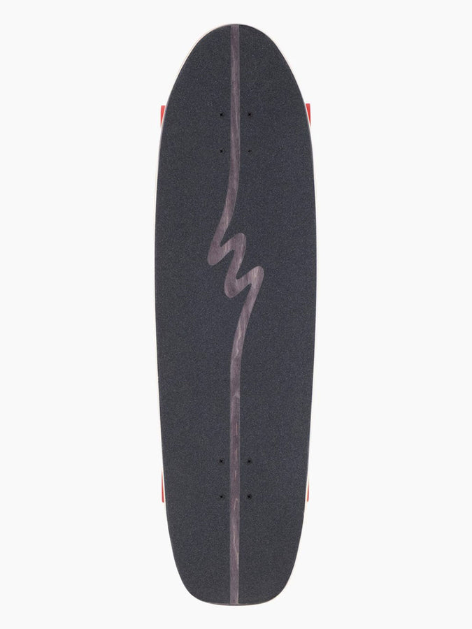 Landyachtz Schooner Skull Jam 9.9 X 33.6'' Complete Cruiser | BLACK