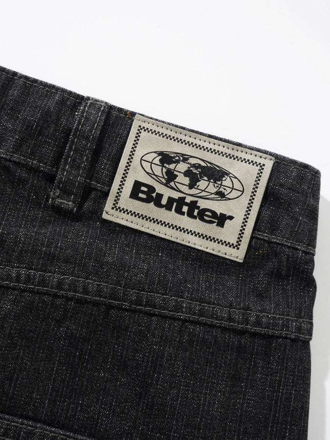 Butter Goods Scorpion Stitch Jeans Spring 2026 | SLUB BLACK