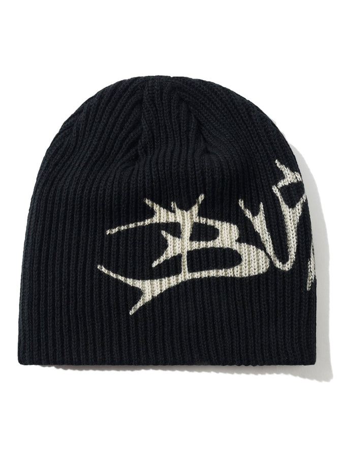 Butter Goods Scrawling Skully Beanie | BLACK