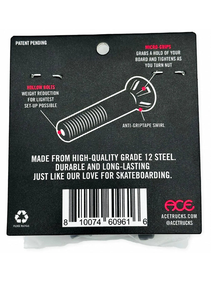 Ace Af1 Hollow Grippers Allen Hardware | BLACK