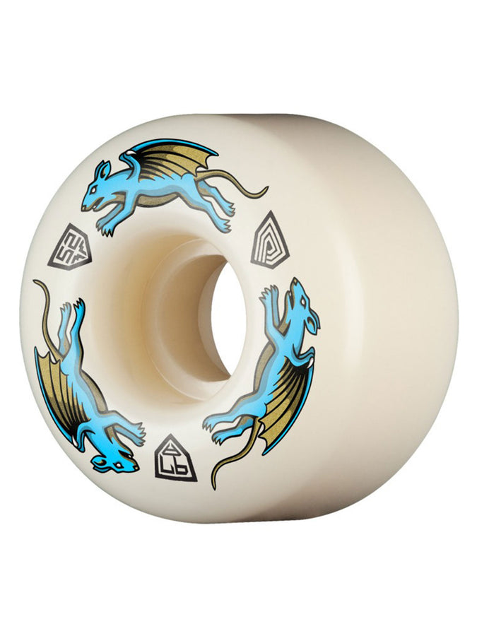 Powell Dragon Formula Nano Rat AA2 97A Blue Skateboard Wheels | NATURAL