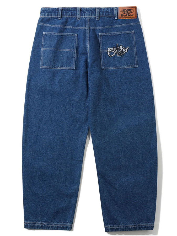 Butter Goods Scribble Jeans Fall 2025 | MID BLUE