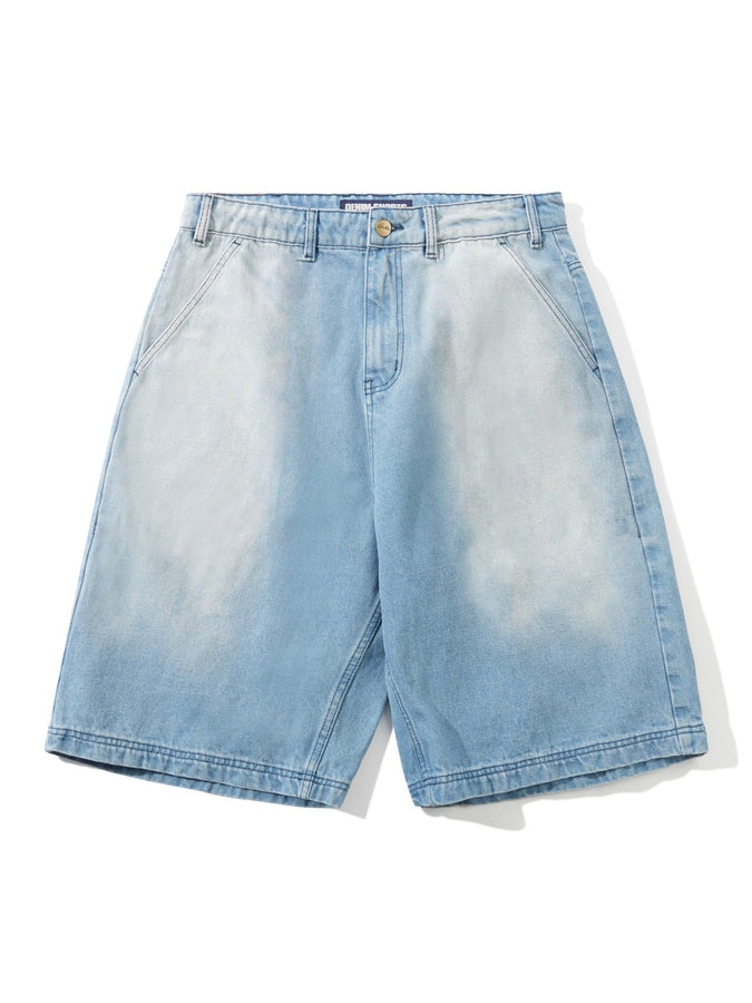 Butter Goods Scribble Shorts Fall 2025 | FADED LIGHT BLUE