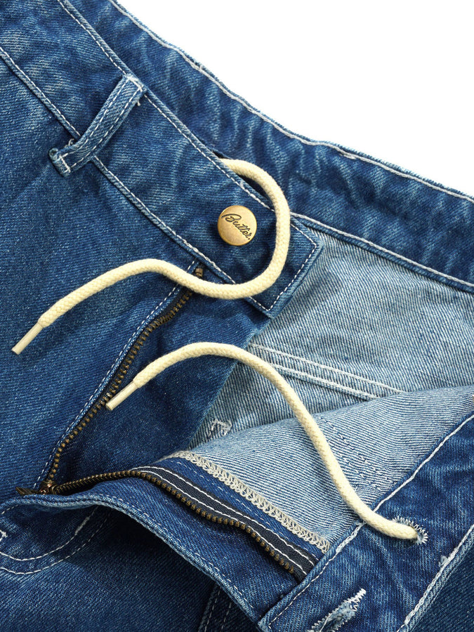 Butter Goods Scribble Shorts Fall 2025 | MID BLUE