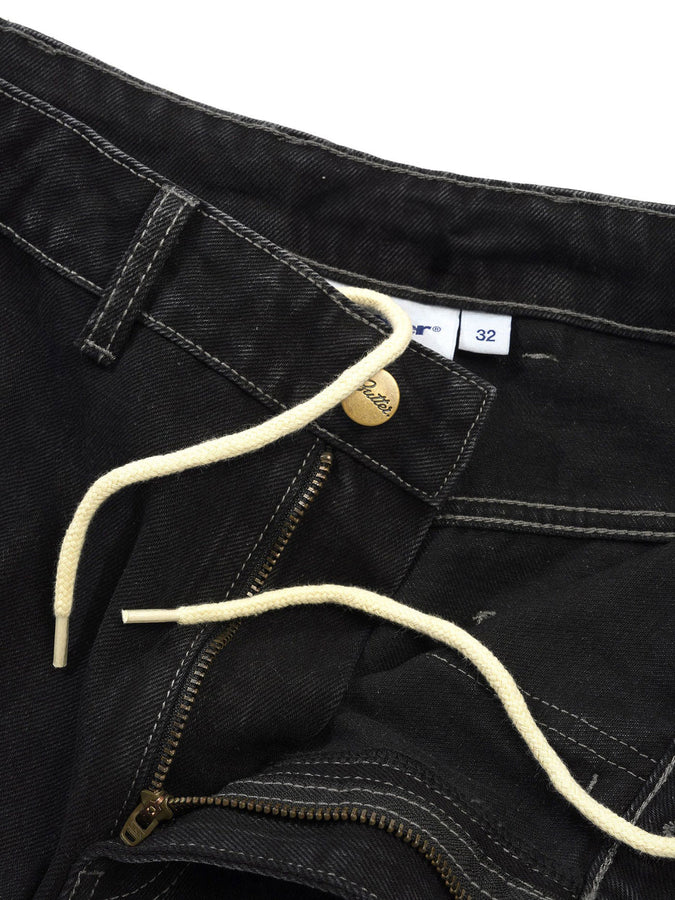 Butter Goods Scribble Shorts Fall 2025 | WASHED BLACK