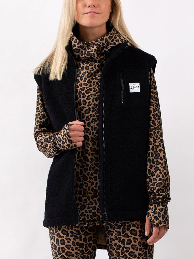 Eivy Lumberjackie Sherpa Black Vest Winter 2026 | BLACK