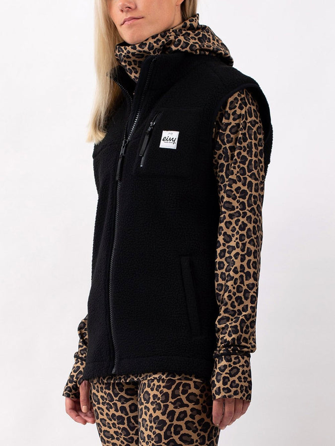 Eivy Lumberjackie Sherpa Black Vest Winter 2026 | BLACK