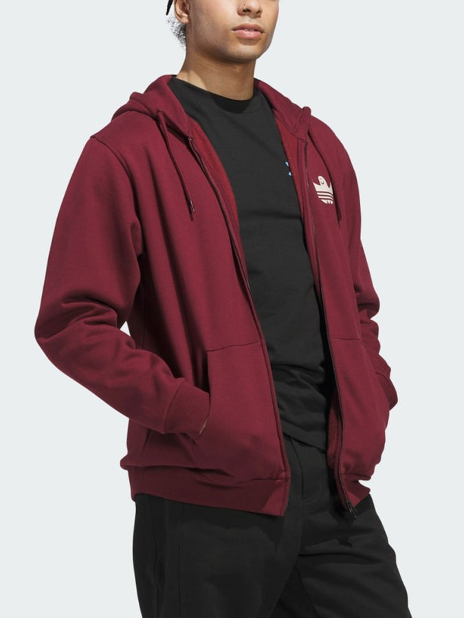 Adidas Skate Shmangry Shadow Red / Alumina Zip Hoodie Fall 2025 | SHADOW RED/ALUMINA