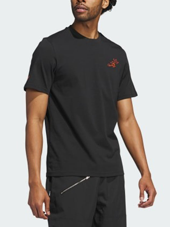 Adidas Shmoofoil Black Short Sleeve T-Shirt Fall 2024 | BLACK