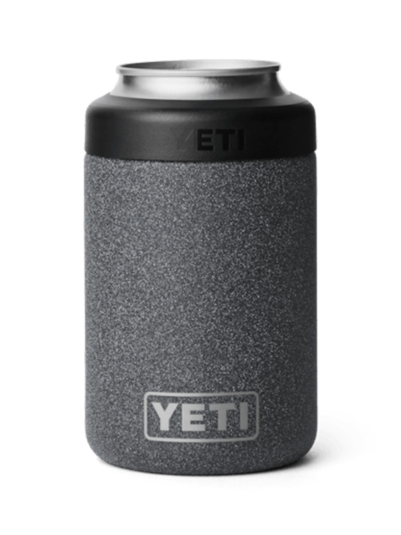 Yeti Rambler Colster Black Stone 12oz Can Insulator