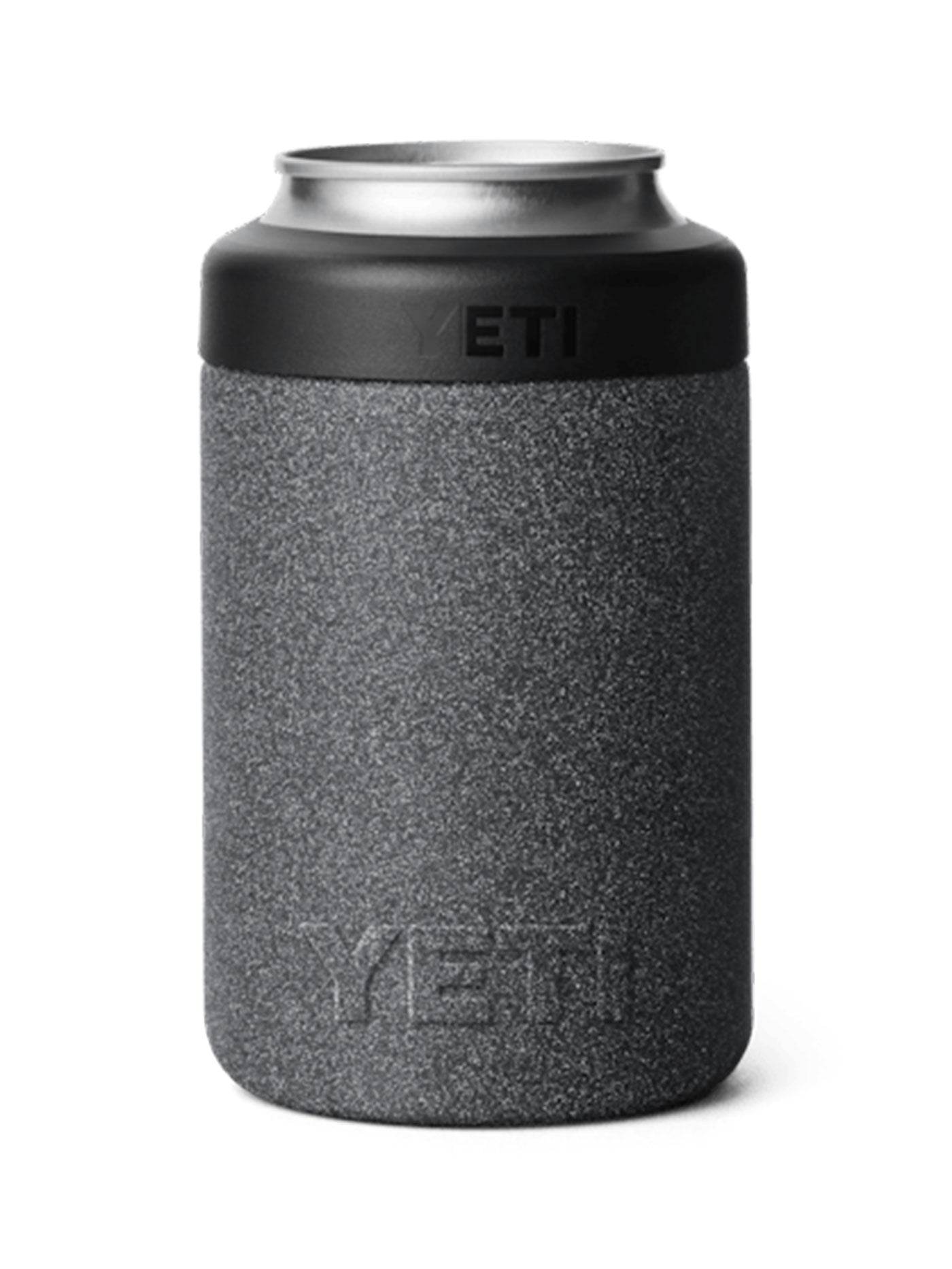Yeti Rambler Colster Black Stone 12oz Can Insulator
