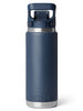 Yeti Rambler Flip Chug Cap 26oz Navy Bottle