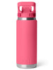 Yeti Rambler Flip Chug Cap 26oz Tropical Pink Bottle