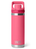 Yeti Rambler Flip Chug Cap 18oz Tropical Pink Bottle