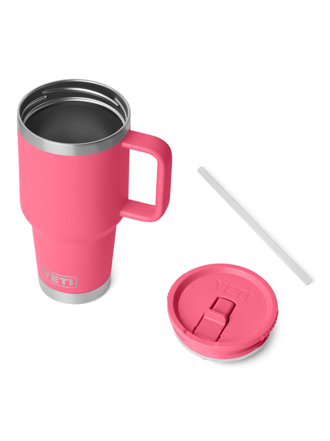 Yeti Rambler Tropical Pink 30oz Travel Straw Mug | TROPICAL PINK