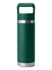 Yeti Rambler Forest Black Green 18oz Water Bottle