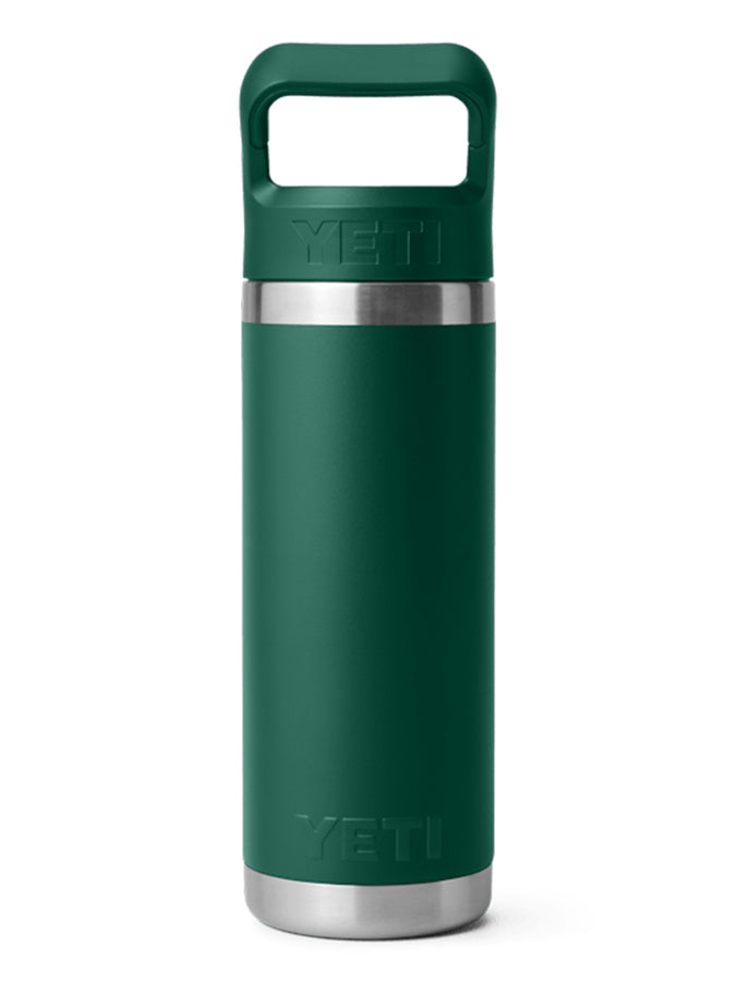 Yeti Rambler Forest Black Green 18oz Water Bottle | BLACK FOREST GREEN