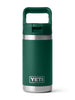 Yeti Rambler Forest Black Green 120z Water Bottle