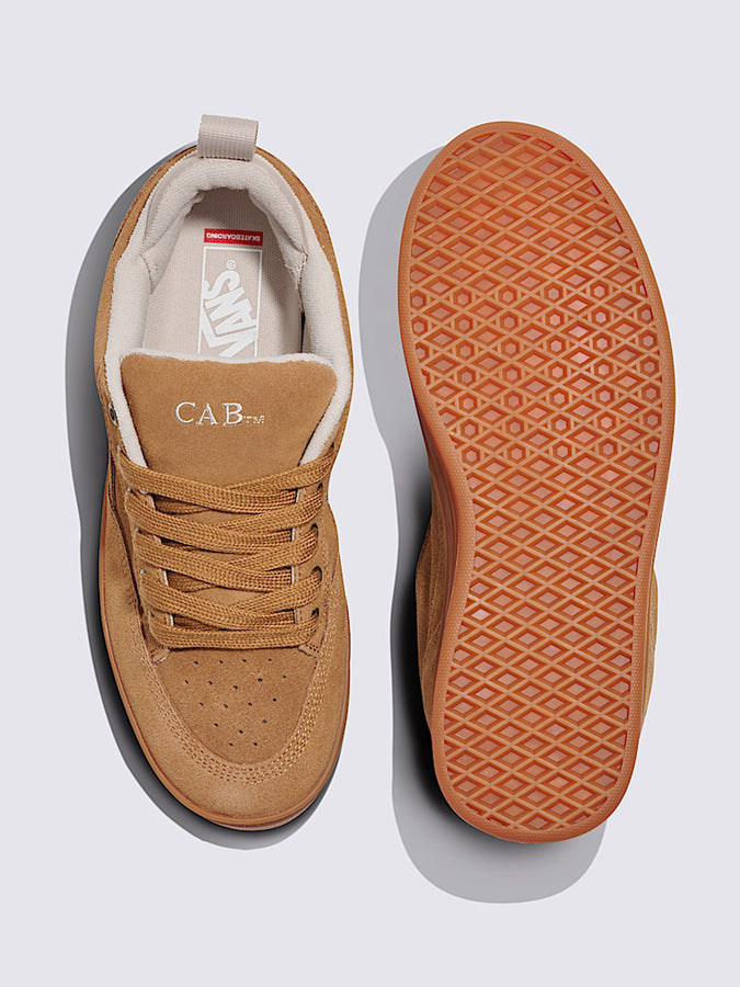 Vans Skate Cab 4 Brown/Gum Shoes Fall 2025 | BROWN/GUM (B7G)