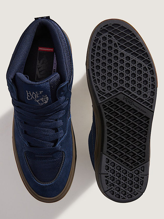 Vans Skate Half Cab Wafflecup Navy/Dark Gum Shoes Spring 2026 | NAVY/DARK GUM (NDG)