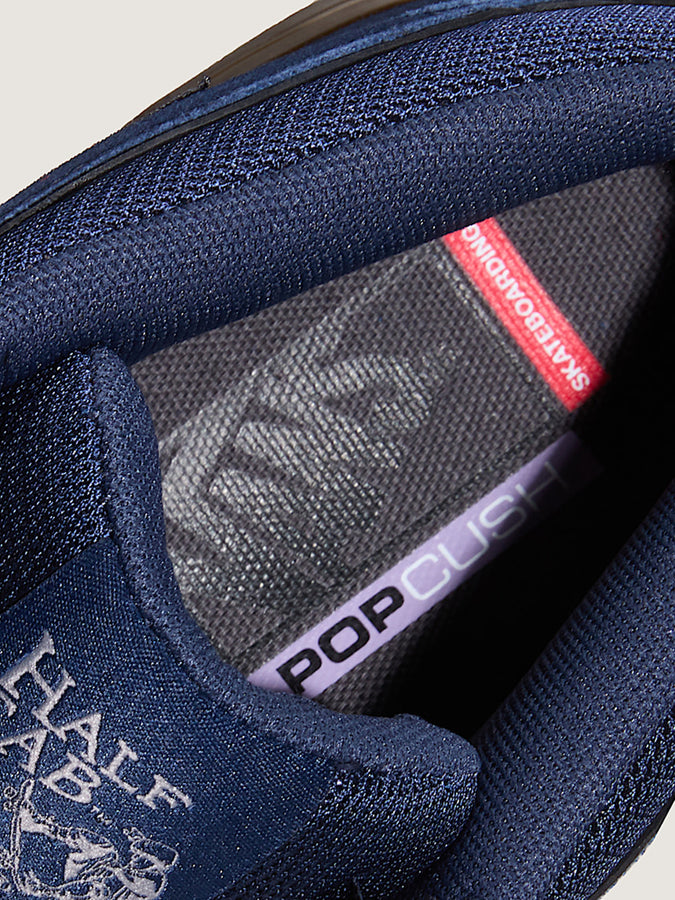 Vans Skate Half Cab Wafflecup Navy/Dark Gum Shoes Spring 2026 | NAVY/DARK GUM (NDG)