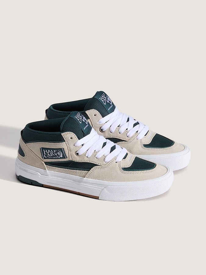 Vans Skate Half Cab Wafflecup Oatmeal/Deep Teal Shoes Spring 2026 | OATMEAL/DEEP TEAL (EKD)