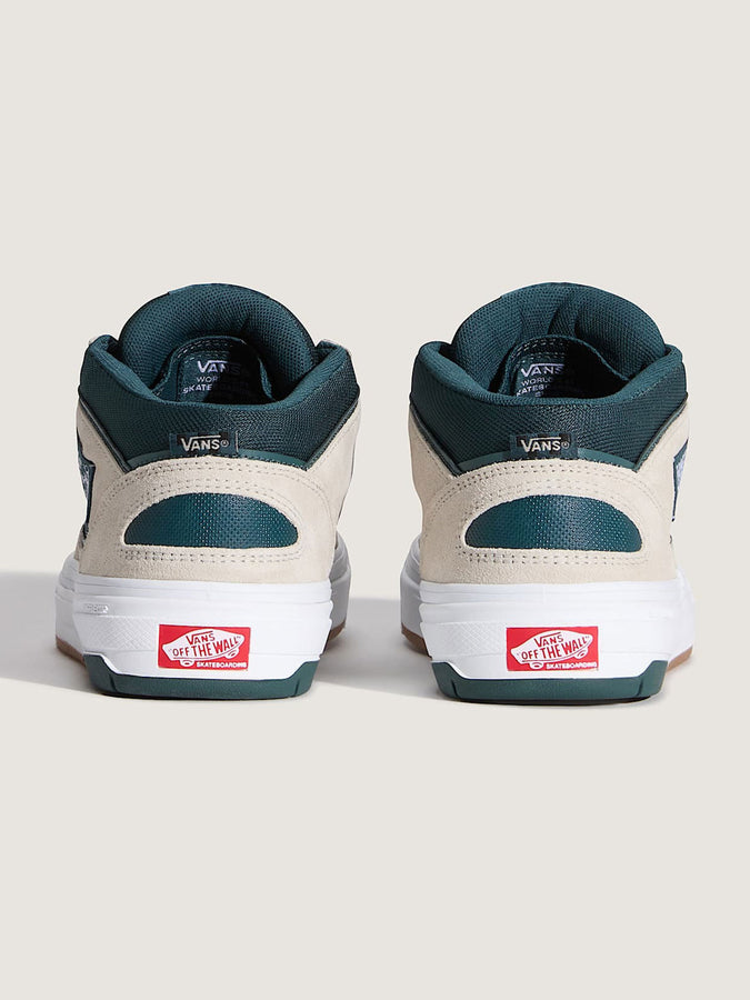 Vans Skate Half Cab Wafflecup Oatmeal/Deep Teal Shoes Spring 2026 | OATMEAL/DEEP TEAL (EKD)