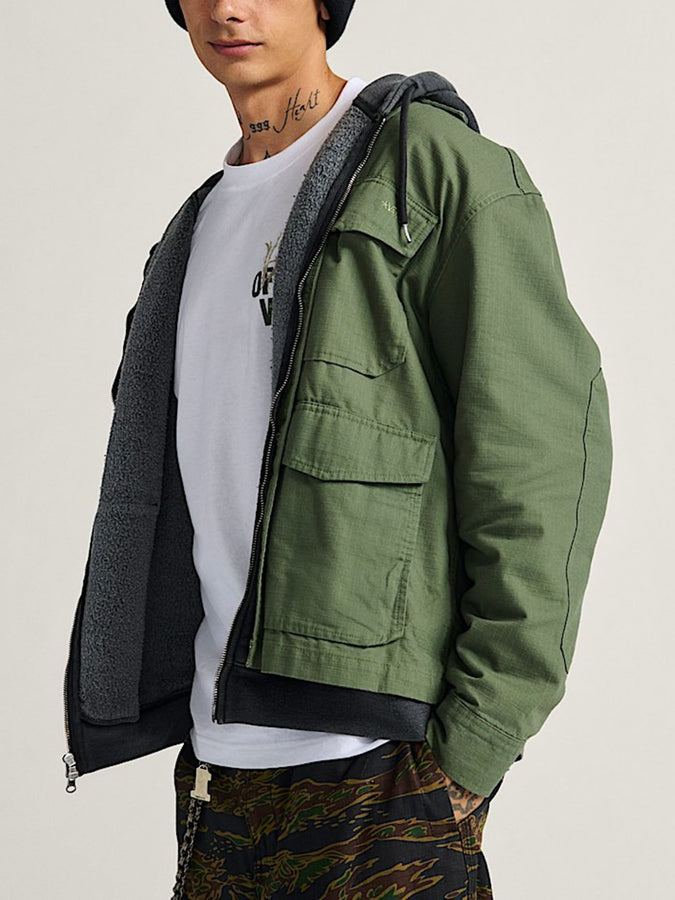 Vans x Atiba Skate Military Jacket Fall 2025 | PINE FOREST (EN6)