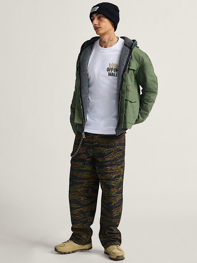 Vans x Atiba Skate Military Jacket Fall 2025 | PINE FOREST (EN6)