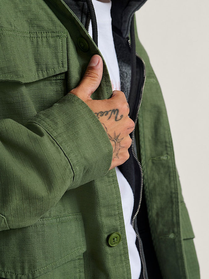 Vans x Atiba Skate Military Jacket Fall 2025 | PINE FOREST (EN6)
