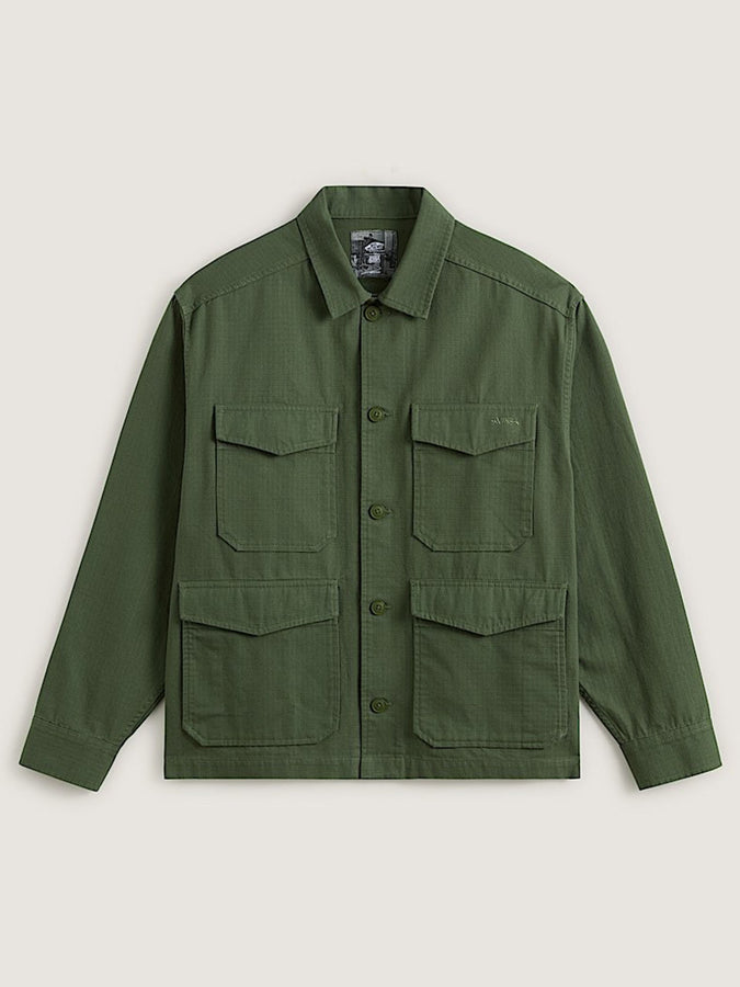 Vans x Atiba Skate Military Jacket Fall 2025 | PINE FOREST (EN6)
