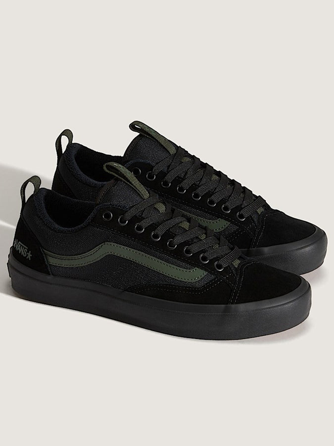 Vans x Atiba Skate Old Skool 36+ Black/Dark Green Shoes Holiday 2025 | ATIBA BLACK/DARK GREEN (NLX)